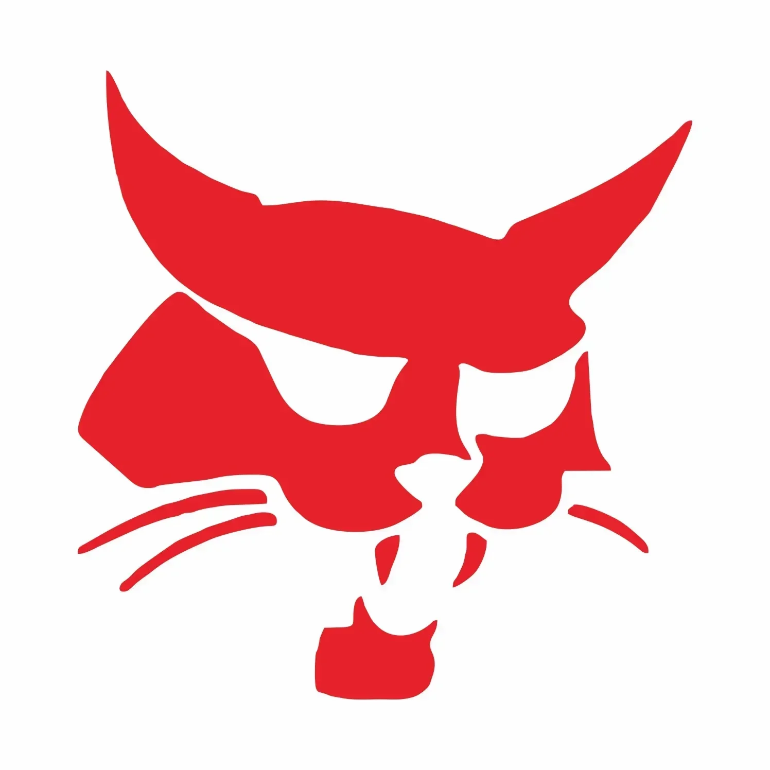 New Design Bobcat Head Silhouette Car Sticker Waterproof Sunscreen Vinyl Decal Motorcycle Decoration