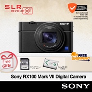 Sony RX100 VII / DSC-RX100M7 Digital Camera + 64GB + NP-BX1 Battery + SDW Course I Sony SG Warranty