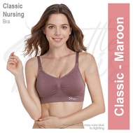 SHAPEE Classic Nursing Bra Maternity Breastfeeding Wear Bra Ibu Menyusu Removeable Cup Wireless