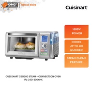 Cuisinart CSO300 Steam + Convection Oven 17L CSO-300NHK 9 Preset Programs