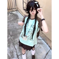 y2k t-Shirt y2k Women's American Retro Top y2k y2k y2k Clothes Summer Dopamine Japanese Cute Stitchi