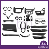 Honda Jazz Fit GE GE8 GG 2nd Interior Decoration Carbon Fiber Design Trim (2008 - 2014) Jazz GE BAYU