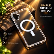 CASE SAMSUNG A06 4G SAMSUNG A06 5G CLEAR CASE MAGSAFE MAGNETIC CASE SAMSUNG A06 4G SAMSUNG A06 5G CM