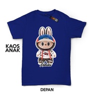 KATUN - Viral Labubu Children's T-Shirt Cotton Combed 30S Premium Fashion Distro Pj00