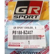 TOYOTA GR SPORT EMBLEM GR SPORT LOGO/ GAZOO RACINGTOYOTA
