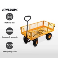 TROLI BARANG KRISBOW 500 KG TOOL CART / TROLI SERBAA
