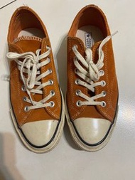 converse 1970 麂皮 橘色 帆布鞋