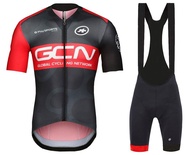 GCN Men Cycling Jersey And Pants Summer Team Pro