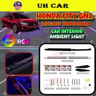 (VE) Honda City GN2 2021-2025 Sedan Hatchback Car Interior Led Ambient Light Foot Lamp Rgb Apps Cont