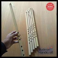 Terbaru Seruling / Suling Bambu Sunda Lubang 6 Tinggi 55cm