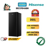 3 STAR Hisense Single Door Fridge 205L Refrigerator Peti Sejuk 1 Pintu Peti Ais 1 Pintu Murah 冰箱 RR239D4ABN