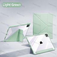 Acrylic rõ ràng iPad Vỏ Ốp ipad Pro 11 M4 Pro 13 không khí 13 M2 M3 iPad 7/8/9 10.2 thế hệ thứ 10 11