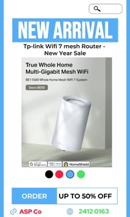 Tp-link Deco BE65 Wifi 7 Mesh Router