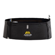 AONIJIE W8122 Outdoor Sports Running Waist Bag Belt (Zipper Design) - Black