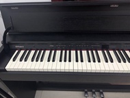 Roland wooden keys digital piano with bench dp603