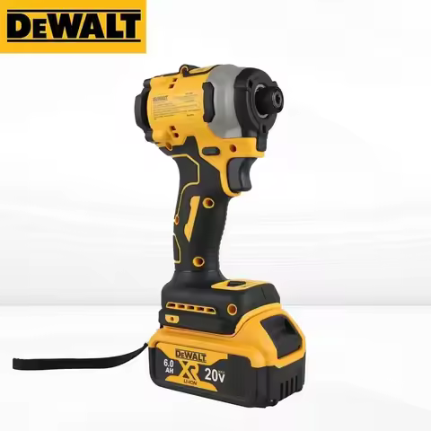 DEWALT DCF850 Cordless Impact Driver Bare Tool 20V Brushless Motor 205NM Wirless Rechargeable Power 