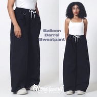 Balloon Barrel Sweatpants - Abyad Apparel Pro Project