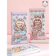 Tirado Leather Surface Notebook weeks Handbook Square Inner Page Notebook Handbook Notepad Notebook 