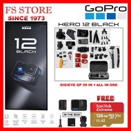 READY STOCK GOPRO ORIGINAL MALAYSIA HERO12 HERO 12 ACTION CAMERA WATERPROOF AND STABILIZATION(NEW)