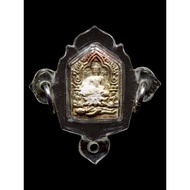 龙婆醒 坤平蒙金达玛尼 小模纯金符管 Lp Sin Wat Lahan Yai BE2563