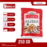 250 GR/CLARIS FINE SUGAR/TEPUNG COLD SUGAR FINE WHITE SUGAR