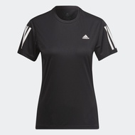 adidas วิ่ง เสื้อยืด Own the Run ผู้หญิง สีดำ H59274