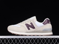 100% original_New Balance_574 series american casual retro sports shoes sneakers Mens and womens running shoes