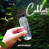 250ml Chocolate Bottle/250ml Chocolate Plastic Bottle/250ml Plastic Bottle/250ml Bottle/250ml Thick 