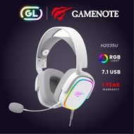 Gamenote Gaming Headphone 7.1 USB หูฟังเกมมิ่ง หูฟังเล่นเกมส์สำหรับคอมพิวเตอร์ 3D surround stereo so