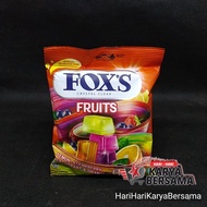 PERMEN FOXS FOXS FOX CRYSTAL CLEAR FRUITS BAG 90GR