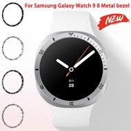 Metal bezel For Samsung Galaxy Watch 9 8 40mm 44mm protector watch case decoration watch accessory