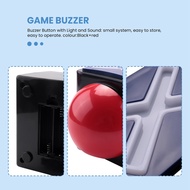 2PCS Game Answer Buzzer Game Buzzer Alarm Sound Play Button with Light Trivia Quiz Got Talent Buzze