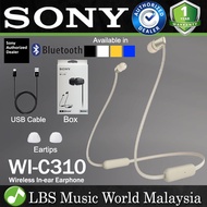 Sony WI-C310 Wireless In Ear Headphone Bluetooth Earphone (WIC310 WI C310)