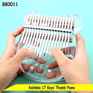 Crystal Kalimba 17 Keys Thumb Piano Acrylic Finger Piano