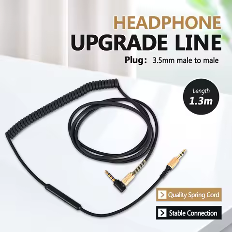 Brand 3.5 MM jack Replacement Audio Cable for Marshall Major II III 2 3 Monitor MID Headphones Cord 