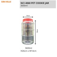 PET Container NCI 4060 (1 BAG X 24 PC) READY STOCK / COOKIES JAR