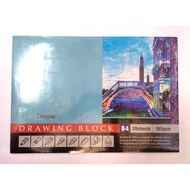 CAMPAP DRAWING BLOCK B4 165GSM - 20 SHEETS