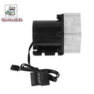 THETEAI CPU Water Pump, G1/4 Thread 12V DC Water Cooling Pump, Durable 500L/H Noiseless Compact Comp