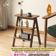 Get 7% coupon+ Side Table Side Cabinet Living Room Home Storage Rack Middle Island Table Step Stool 