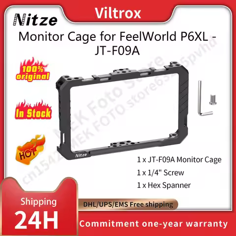 Nitze Monitor Cage for FeelWorld P6XL - JT-F09A