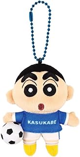 Tees Factory Crayon Shin-chan Club Mascot, Soccer Club, H4.7 x W 3.3 x D 2.0 inches (120 x 85 x 50 m