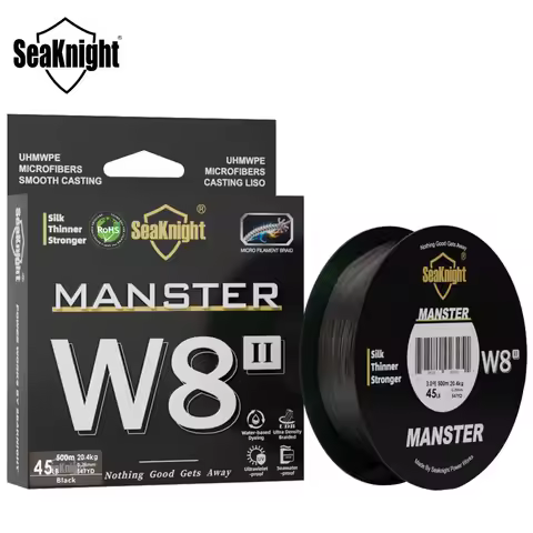 SeaKnight Brand W8 II Series 8 Strands Multifilament PE Braided Line 500M 300M anti-UV anti-saltwate