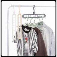 [Ready Stock Malaysia] Multi-function Clothes Hanger Nine hole