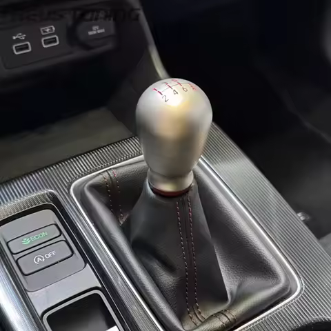 M10x1.5 Tear Drop Shape Aluminum 5/6 Speed Manual Car Gear Shift Knob Ball For Honda Civic Type R FK