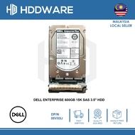 DELL ENTERPRISE 600GB 15K SAS 3.5'' HDD // 00VX8J // 9FN066-057 // ST3600057SS