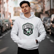 Casual White Hoodie Dethrone No. 86 Connor McGregor Hoodie Jumper Cotton Fleece Casual Unisex