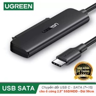 Usb Type C to Sata 7+15 conversion cable for external hard drive SSD, 2.5 inch HDD 50cm long UGREEN 