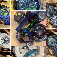[HOT ITEM] GShock Ga900 Autolight Sleepmode World Time G Shock Analog Digital