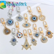 FUSIONFORK​ Evil Eye Keychain DIY Trinkets Evil Eye Key Chain Car Keyring Key Accessories Car Access
