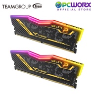 Team Group Delta TUF RGB 16GB (2x8) 3600MHZ DDR4 TF9D416G3600HC18JDC01 Blk/Yellow